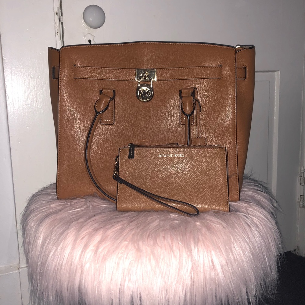 Michael Kors Handbag + Wallet/Wristlet